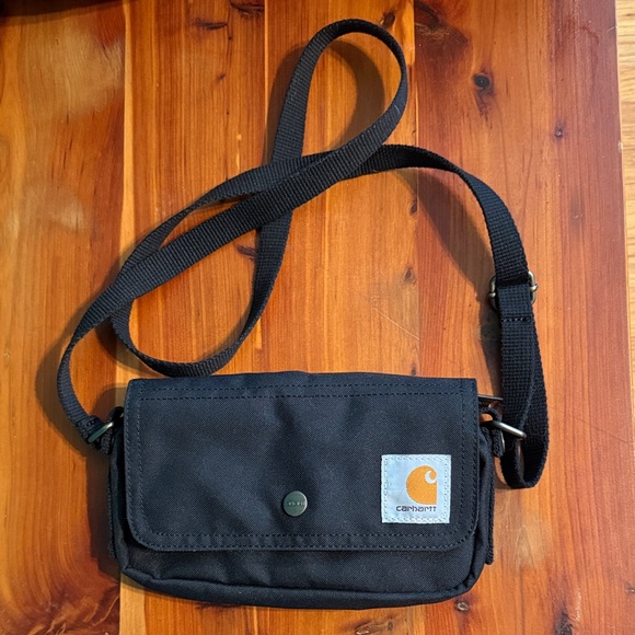 Carhartt Black Messenger Bag - Picture 1 of 4